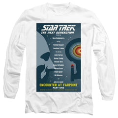 Star Trek TNG Season 1 Episode 1 Men's 18/1 Cotton Long-Sleeve T-Shirt