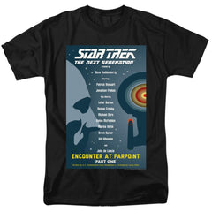 Star Trek TNG Season 1 Episode 1 Men's 18/1 Cotton Short-Sleeve T-Shirt