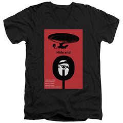 Star Trek TNG Season 1 Episode 10 Men's 30/1 Cotton Slim V-Neck T-Shirt