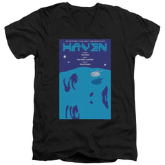 Star Trek TNG Season 1 Episode 11 Men's 30/1 Cotton Slim V-Neck T-Shirt