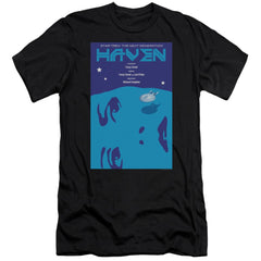 Star Trek TNG Season 1 Episode 11 Men's Ultra-Soft 30/1 Cotton Slim Short-Sleeve T-Shirt