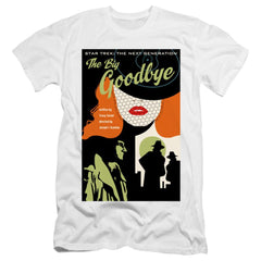 Star Trek TNG Season 1 Episode 12 Men's Ultra-Soft 30/1 Cotton Slim Short-Sleeve T-Shirt