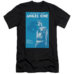 Star Trek TNG Season 1 Episode 14 Men's Ultra-Soft 30/1 Cotton Slim Short-Sleeve T-Shirt