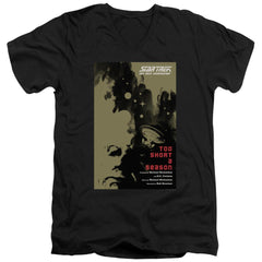 Star Trek TNG Season 1 Episode 16 Men's 30/1 Cotton Slim V-Neck T-Shirt