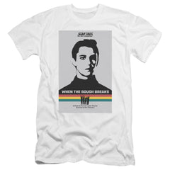 Star Trek TNG Season 1 Episode 17 Men's Ultra-Soft 30/1 Cotton Slim Short-Sleeve T-Shirt