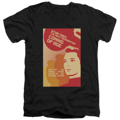 Star Trek TNG Season 1 Episode 19 Men's 30/1 Cotton Slim V-Neck T-Shirt