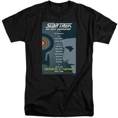 Star Trek TNG Season 1 Episode 2 Men's 18/1 Tall Cotton Short-Sleeve T-Shirt