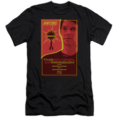 Star Trek TNG Season 1 Episode 21 Men's Ultra-Soft 30/1 Cotton Slim Short-Sleeve T-Shirt