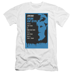 Star Trek TNG Season 1 Episode 23 Men's Ultra-Soft 30/1 Cotton Slim Short-Sleeve T-Shirt