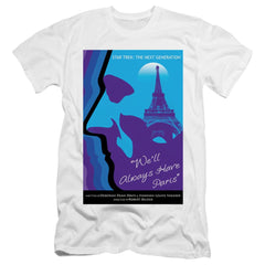 Star Trek TNG Season 1 Episode 24 Men's Ultra-Soft 30/1 Cotton Slim Short-Sleeve T-Shirt