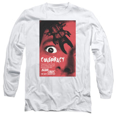 Star Trek TNG Season 1 Episode 25 Men's 18/1 Cotton Long-Sleeve T-Shirt