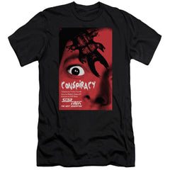 Star Trek TNG Season 1 Episode 25 Men's Ultra-Soft 30/1 Cotton Slim Short-Sleeve T-Shirt