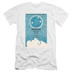 Star Trek TNG Season 1 Episode 8 Men's Ultra-Soft 30/1 Cotton Slim Short-Sleeve T-Shirt