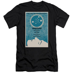 Star Trek TNG Season 1 Episode 8 Men's Ultra-Soft 30/1 Cotton Slim Short-Sleeve T-Shirt