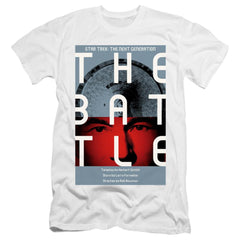 Star Trek TNG Season 1 Episode 9 Men's Ultra-Soft 30/1 Cotton Slim Short-Sleeve T-Shirt