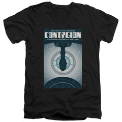 Star Trek TNG Season 2 Episode 11 Men's 30/1 Cotton Slim V-Neck T-Shirt