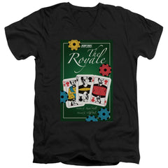 Star Trek TNG Season 2 Episode 12 Men's 30/1 Cotton Slim V-Neck T-Shirt