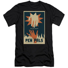 Star Trek TNG Season 2 Episode 15 Men's Ultra-Soft 30/1 Cotton Slim Short-Sleeve T-Shirt