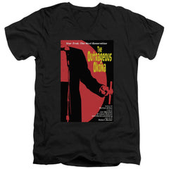 Star Trek TNG Season 2 Episode 4 Men's 30/1 Cotton Slim V-Neck T-Shirt