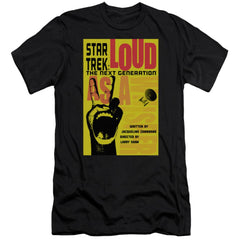 Star Trek TNG Season 2 Episode 5 Men's Ultra-Soft 30/1 Cotton Slim Short-Sleeve T-Shirt