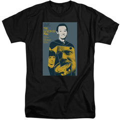 Star Trek TNG Season 2 Episode 6 Men's 18/1 Tall Cotton Short-Sleeve T-Shirt