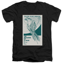 Star Trek TNG Season 2 Episode 9 Men's 30/1 Cotton Slim V-Neck T-Shirt