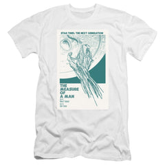 Star Trek TNG Season 2 Episode 9 Men's Ultra-Soft 30/1 Cotton Slim Short-Sleeve T-Shirt