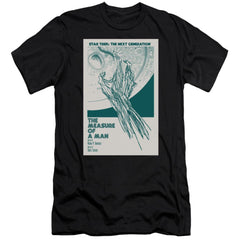 Star Trek TNG Season 2 Episode 9 Men's Ultra-Soft 30/1 Cotton Slim Short-Sleeve T-Shirt