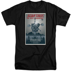 Star Trek TNG Season 3 Episode 1 Men's 18/1 Tall Cotton Short-Sleeve T-Shirt