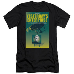 Star Trek TNG Season 3 Episode 15 Men's Ultra-Soft 30/1 Cotton Slim Short-Sleeve T-Shirt