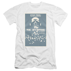 Star Trek TNG Season 3 Episode 16 Men's Ultra-Soft 30/1 Cotton Slim Short-Sleeve T-Shirt