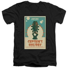 Star Trek TNG Season 3 Episode 19 Men's 30/1 Cotton Slim V-Neck T-Shirt