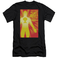 Star Trek TNG Season 3 Episode 25 Men's Ultra-Soft 30/1 Cotton Slim Short-Sleeve T-Shirt