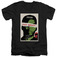 Star Trek TNG Season 3 Episode 7 Men's 30/1 Cotton Slim V-Neck T-Shirt