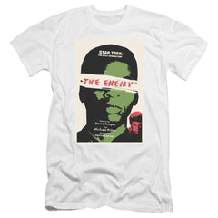 Star Trek TNG Season 3 Episode 7 Men's Ultra-Soft 30/1 Cotton Slim Short-Sleeve T-Shirt