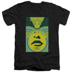 Star Trek TNG Season 3 Episode 8 Men's 30/1 Cotton Slim V-Neck T-Shirt