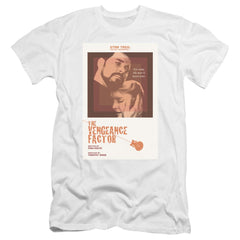 Star Trek TNG Season 3 Episode 9 Men's Ultra-Soft 30/1 Cotton Slim Short-Sleeve T-Shirt