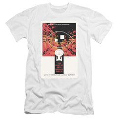 Star Trek TNG Season 4 Episode 1 Men's Ultra-Soft 30/1 Cotton Slim Short-Sleeve T-Shirt