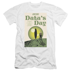 Star Trek TNG Season 4 Episode 11 Men's Ultra-Soft 30/1 Cotton Slim Short-Sleeve T-Shirt