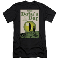 Star Trek TNG Season 4 Episode 11 Men's Ultra-Soft 30/1 Cotton Slim Short-Sleeve T-Shirt