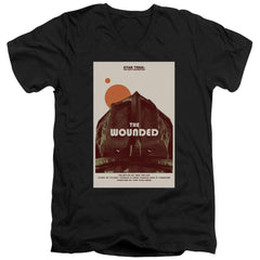 Star Trek TNG Season 4 Episode 12 Men's 30/1 Cotton Slim V-Neck T-Shirt