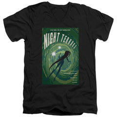 Star Trek TNG Season 4 Episode 17 Men's 30/1 Cotton Slim V-Neck T-Shirt