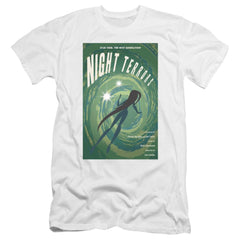 Star Trek TNG Season 4 Episode 17 Men's Ultra-Soft 30/1 Cotton Slim Short-Sleeve T-Shirt