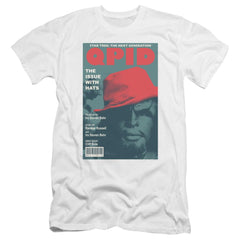 Star Trek TNG Season 4 Episode 20 Men's Ultra-Soft 30/1 Cotton Slim Short-Sleeve T-Shirt