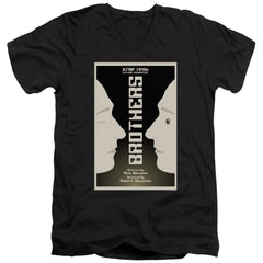 Star Trek TNG Season 4 Episode 3 Men's 30/1 Cotton Slim V-Neck T-Shirt