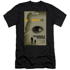 Star Trek TNG Season 4 Episode 4 Men's Ultra-Soft 30/1 Cotton Slim Short-Sleeve T-Shirt