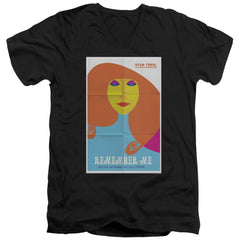 Star Trek TNG Season 4 Episode 5 Men's 30/1 Cotton Slim V-Neck T-Shirt