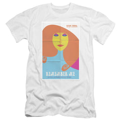 Star Trek TNG Season 4 Episode 5 Men's Ultra-Soft 30/1 Cotton Slim Short-Sleeve T-Shirt