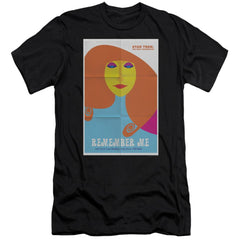 Star Trek TNG Season 4 Episode 5 Men's Ultra-Soft 30/1 Cotton Slim Short-Sleeve T-Shirt