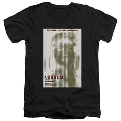 Star Trek TNG Season 4 Episode 6 Men's 30/1 Cotton Slim V-Neck T-Shirt